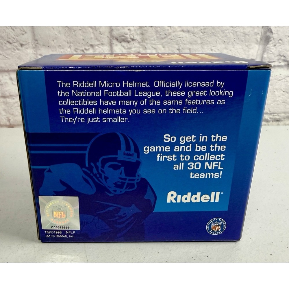 Vintage Riddell Cleveland Browns Micro Helmet 1998 4.5" NFL *BRAND NEW* - Picture 4 of 6